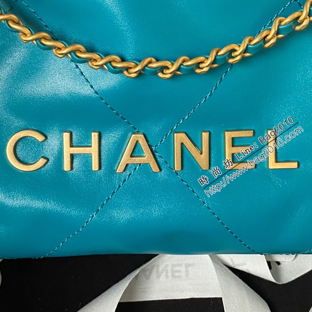 Chanel香奈兒23SAS3980專櫃新款鏈條女包 香奈兒mini22bag經典迷你版休閒時尚肩背包 djc6358